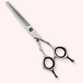 Aura 6030 Japanese handmade hair shear – closed front view