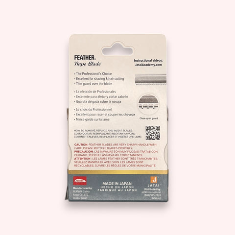 Feather Nape Razor Blades