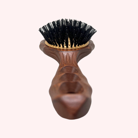 Y.S. Park 90CS2 Wood Air Vent Cushion Hair Gloss Flat Eco Styler Tortoise Brush Soft Cushion