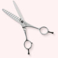 Aura 6010 6" Japanese handmade hair shear – open front