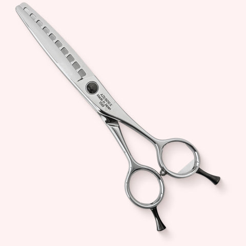 Aura 6010 6" Japanese handmade hair shear – closed back