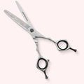 Aura 6030 Japanese handmade hair shear – open front view