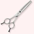 Aura 6030 Lefty Japanese handmade hair shear – closed back view