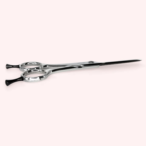 Aura 6030 Lefty Japanese handmade hair shear – side profile