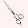 Chris Jones Signature 6.25 Japanese handmade hair shear – closed, back view