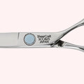 Chris Jones Signature 6.25 Japanese handmade hair shear – close-up of model engraving