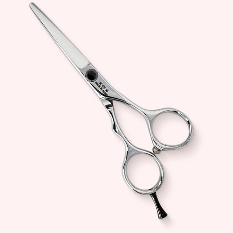 Eclipse 5.0 Japanese handmade hair shear – closed, back view