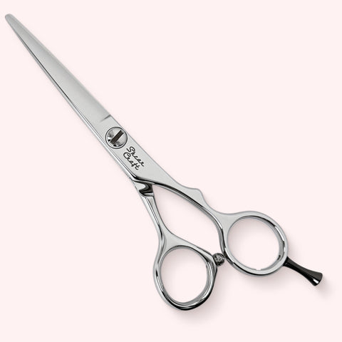 Eclipse 5.5 Japanese handmade hair shear – closed, front view