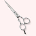 Eclipse 5.5 Japanese handmade hair shear – closed, back view