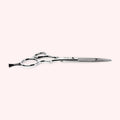 Eclipse 5.5 Japanese handmade hair shear – side profile