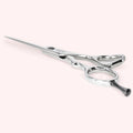 Eclipse 6" Japanese handmade hair shear – side profile