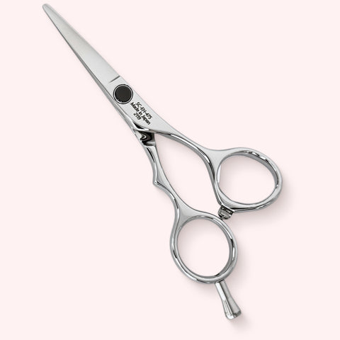 The Foundry 4.5 Japanese handmade hair shear – closed, back view