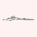 The Foundry 4.5 Japanese handmade hair shear – side profile, reverse