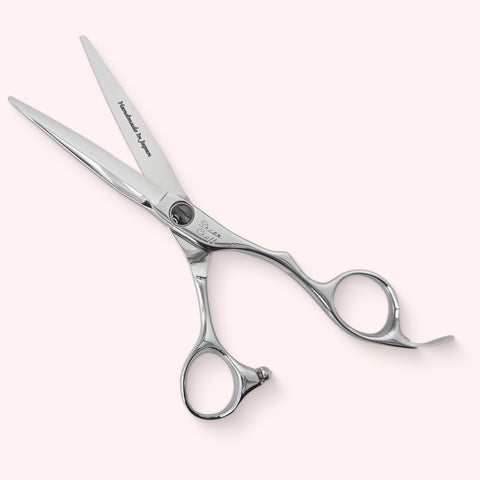 Genesis 5.75 Japanese handmade hair shear – open, front view
