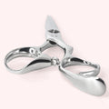 Genesis 5.75 Japanese handmade hair shear – end-on view