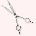 Lyra 6.5" Japanese handmade hair shear – open front
