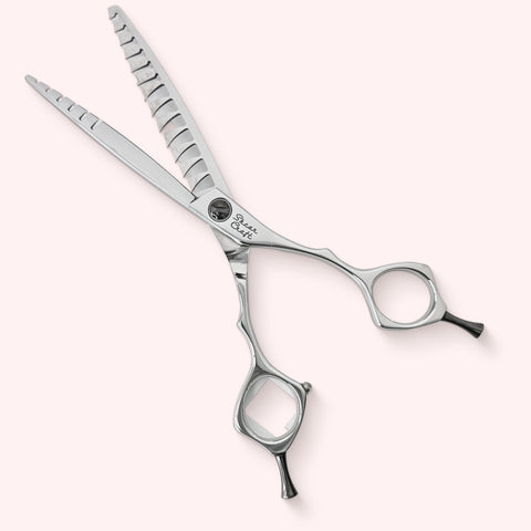 Lyra 6.5" Japanese handmade hair shear – open front