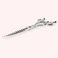 Lyra 6.5" Japanese handmade hair shear – side profile