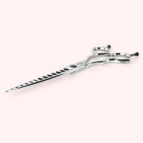 Lyra 6.5" Japanese handmade hair shear – side profile
