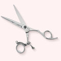Orbit 6" Japanese handmade hair shear – open front