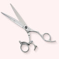 Orbit 6.5" Japanese handmade hair shear – open front