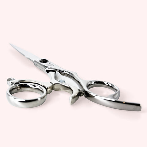 Orbit 6.5" Japanese handmade hair shear – side profile