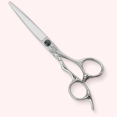 Stella 5.5 Japanese handmade hair shear – closed, back view