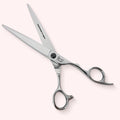 Stella 6.5 Japanese handmade hair shear – open front