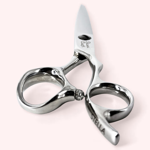Stella 6.5 Japanese handmade hair shear – end on