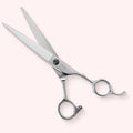 Titan 6.5 Japanese handmade hair shear – open, front view
