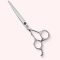 Titan Slim 6.0 Japanese handmade hair shear – closed, back view