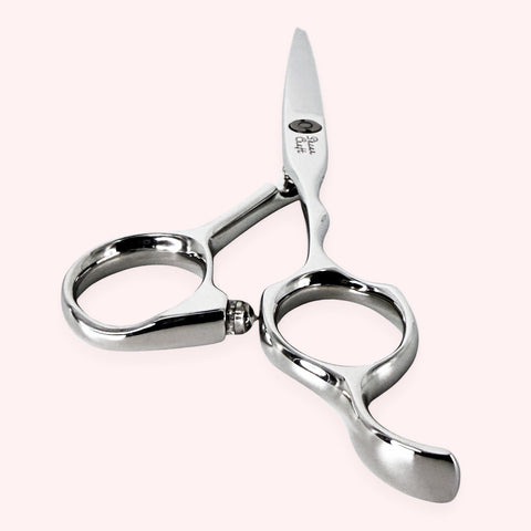 Titan Slim 6.0 Japanese handmade hair shear – three-quarter view of handles