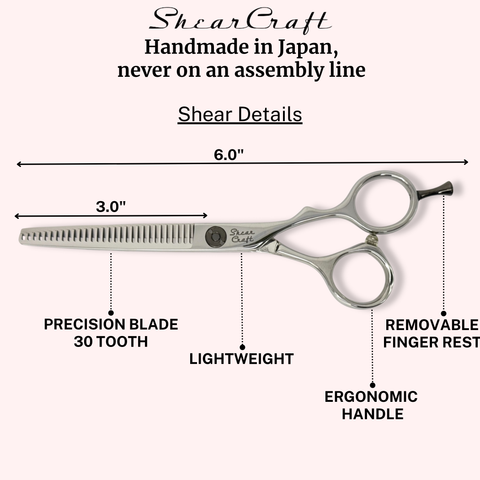 Eclipse TH-30  6.0" Thinning Shear