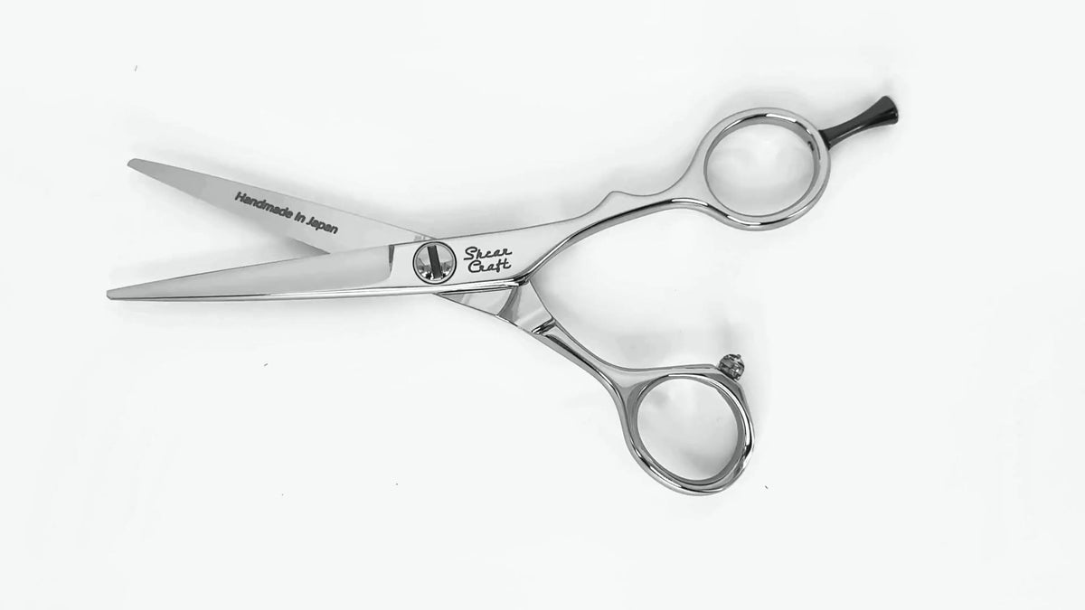ShearCraft Eclipse shear, handmade in Japan, on a white background