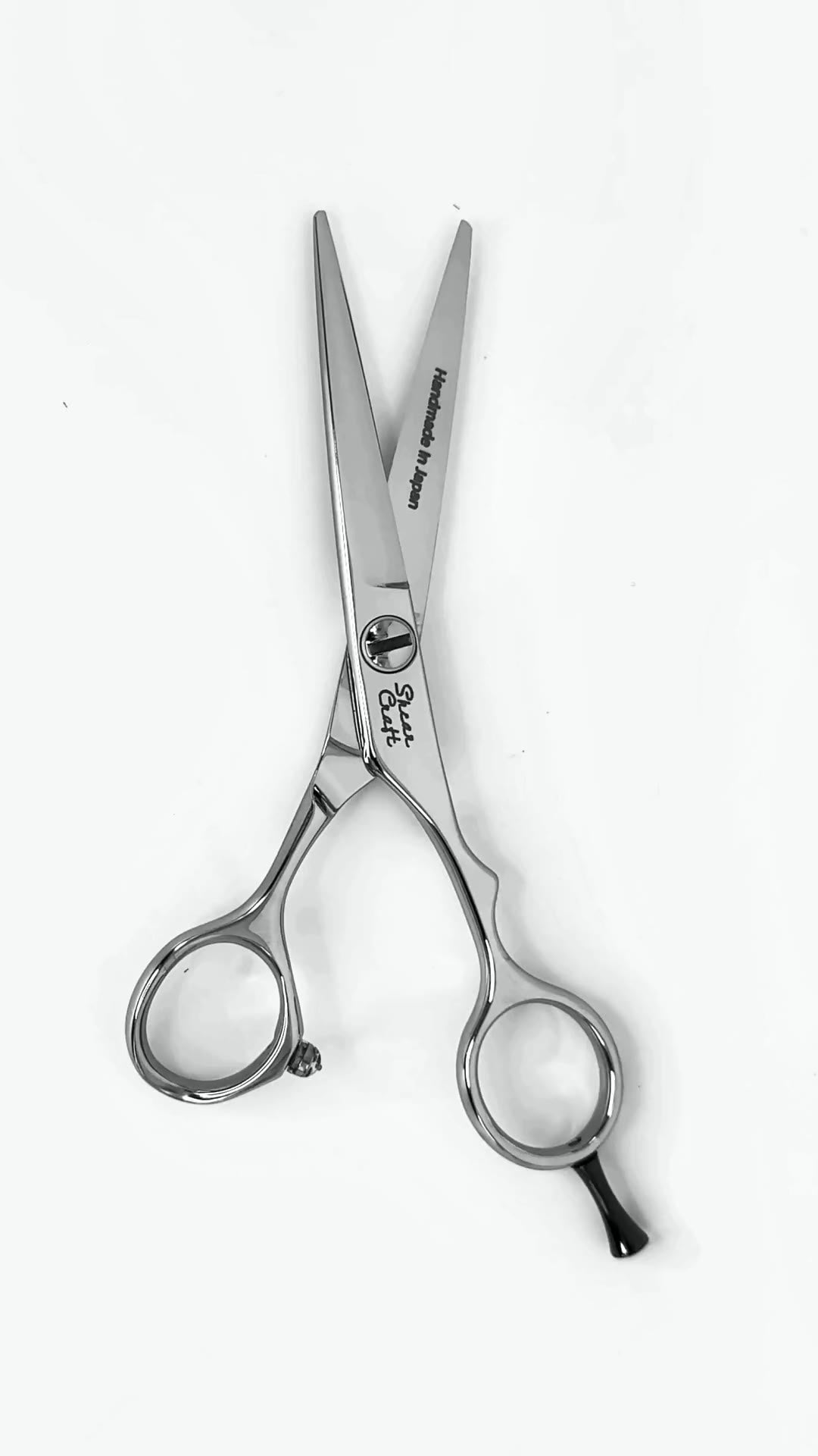 ShearCraft Eclipse shear, handmade in Japan, on a white background