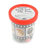 Super Single Curl Clip Pins-