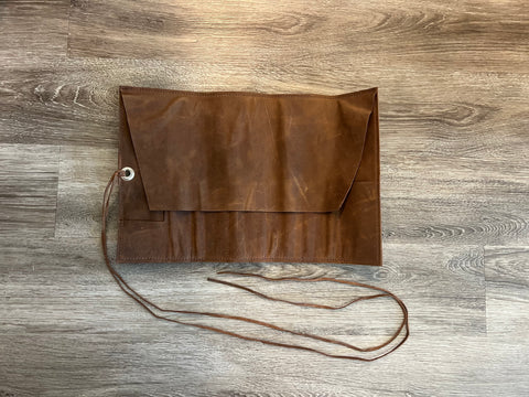 Leather Shear Roll by the Foundry (Without detachable side pocket)