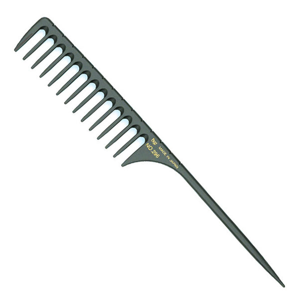 BW Carbon 296 Wide Tooth Tail Comb-Discontinued